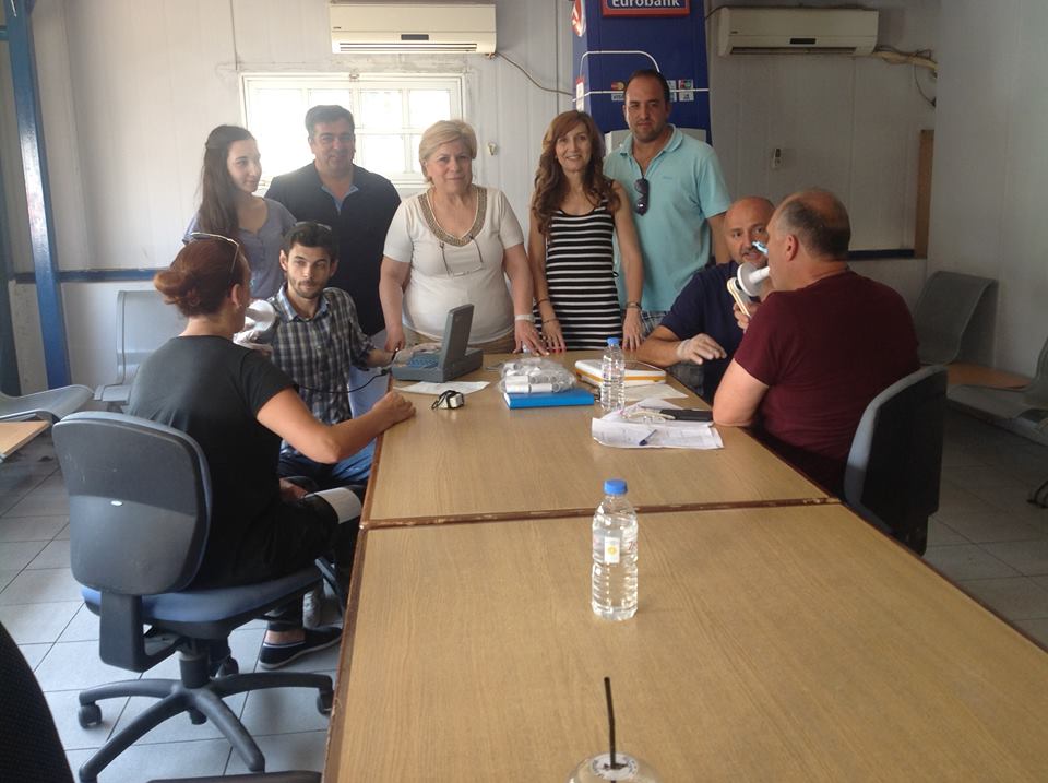 Σπιρομέτρηση για τους υπαλλήλους καθαριότητας