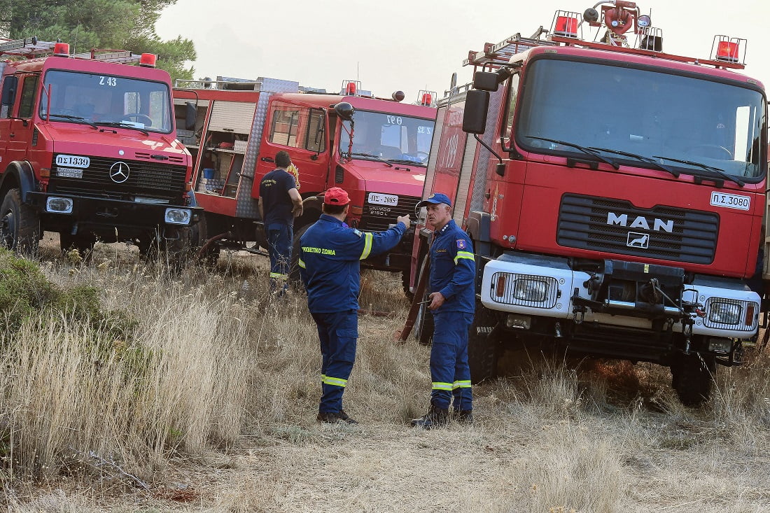 Έσβησε η φωτιά σε αγροτοδασική έκταση στον Πολύγυρο Χαλκιδικής