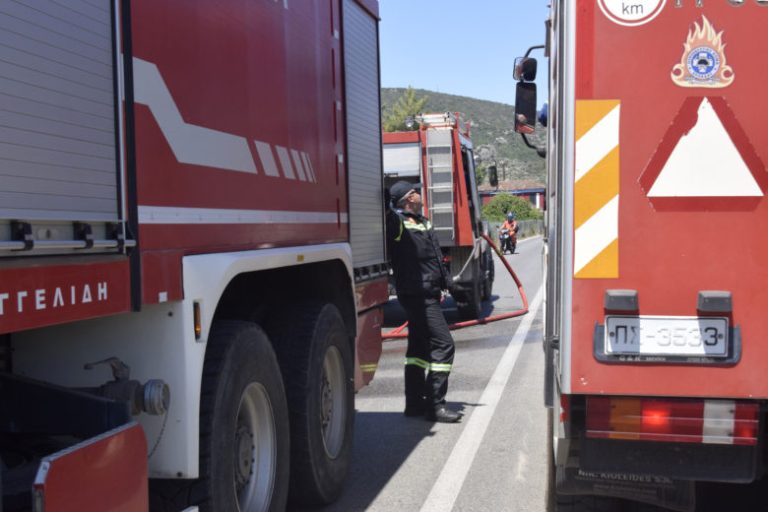 Φωτιά σε αγροτοδασική έκταση πίσω από τα παλιά στούντιο του Alpha στην Παιανία
