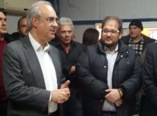 Κοπή πρωτοχρονιάτικης πίτας εργαζομένων Καθαριότητας & Ηλεκτροφωτισμού Δήμου Κηφισιάς