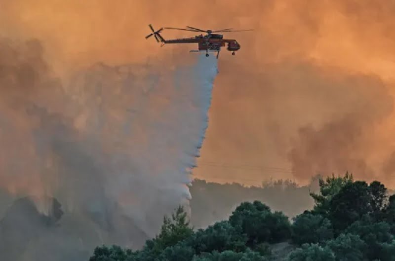 Πολύ υψηλός ο κίνδυνος φωτιάς την Κυριακή σε έξι περιφέρειες