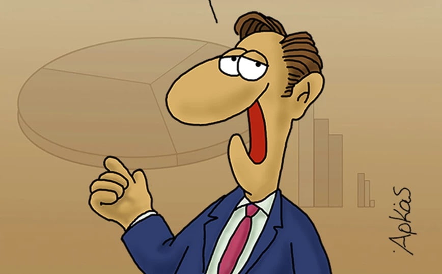 Το αινιγματικό σκίτσο του Αρκά για τα Γλυπτά: «Κι εγώ που νόμιζα ότι ο Παρθενώνας ανήκει στην Ελλάδα»