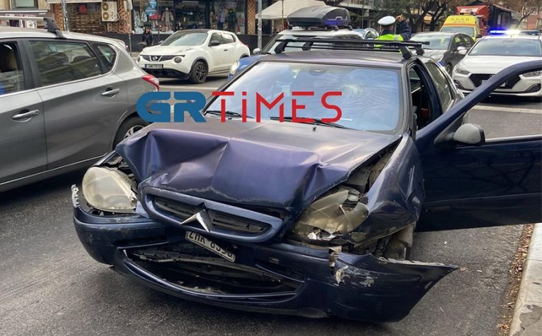 Θεσσαλονίκη: Καραμπόλα τριών οχημάτων – Νεκρός 60χρονος οδηγός που υπέστη ανακοπή καρδιάς στο τιμόνι