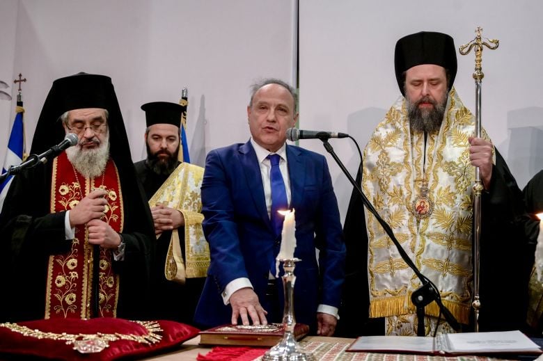 Ορκίστηκε νέος δήμαρχος Θεσσαλονίκης ο Στέλιος Αγγελούδης