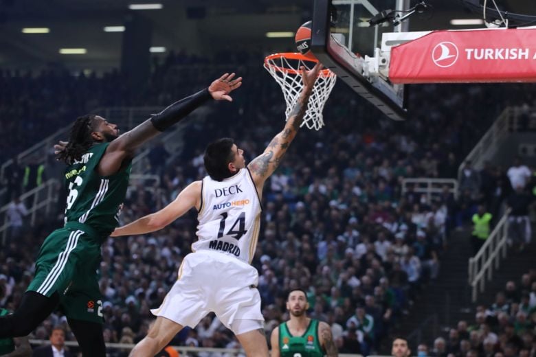 Euroleague: Άνετη νίκη της Ρεάλ στο ΟΑΚΑ επί του Παναθηναϊκού