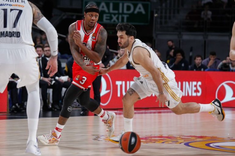 Euroleague: Το come back του Ολυμπιακού δεν έφτασε και ηττήθηκε στη Μαδρίτη από την Ρεάλ