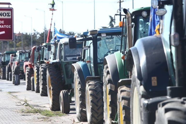 Χωρίς αποκλεισμό της κυκλοφορίας, οι κινητοποιήσεις από αγρότες και κτηνοτρόφους της Κεντρικής Μακεδονίας