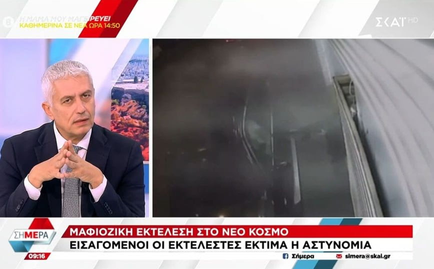 Καλλιακμάνης για την μαφιόζικη δολοφονία στο Νέο Κόσμο: «Εισαγόμενοι οι εκτελεστές του Βαγγέλη Ζαμπούνη, πιθανόν Βαλκάνιοι»