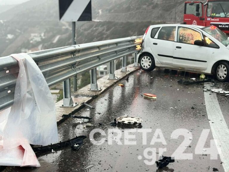 Μάχη για τη ζωή δίνει δίχρονο αγόρι που τραυματίστηκε σε τροχαίο στο Ηράκλειο Κρήτης