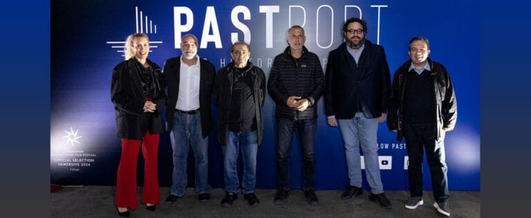 Ο Δήμαρχος Πειραιά Γιάννης Μώραλης στην πρεμιέρα της Virtual Reality ταινίας «Το Ταξίδι του Πειραιά»