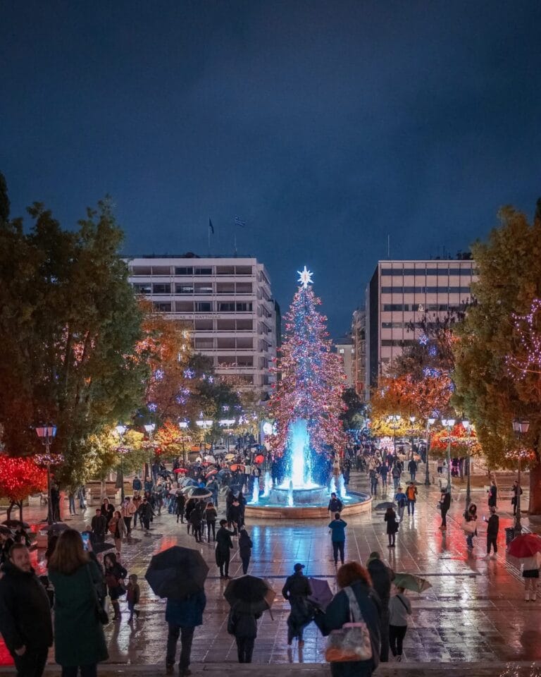 Το πρόγραμμα των Χριστουγεννιάτικων εκδηλώσεων στο κέντρο της Αθήνας