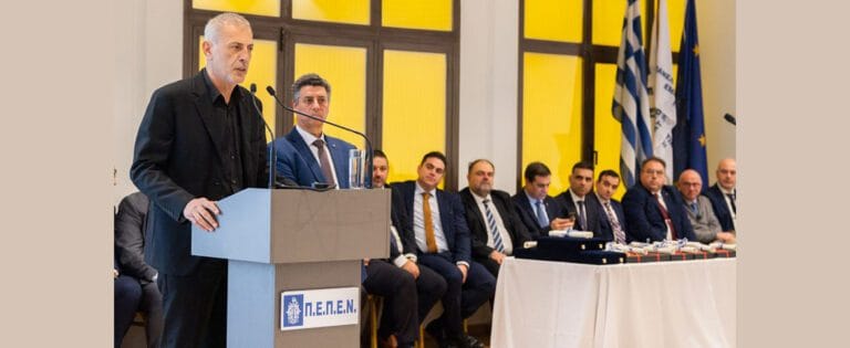 Ο Δήμαρχος Πειραιά Γιάννης Μώραλης στην ετήσια εκδήλωση της Πανελλήνιας Ένωσης Πλοιάρχων Ε.Ν