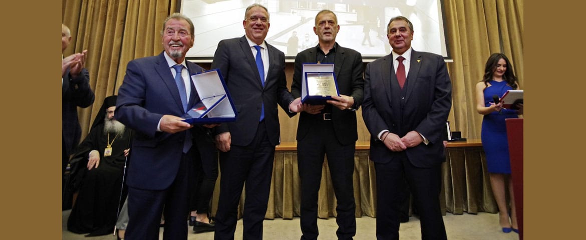 Βράβευση Δημάρχου Πειραιά Γιάννη Μώραλη από το Ε.Β.Ε.Π. για το οικονομικό και επιχειρηματικό γίγνεσθαι της πόλης