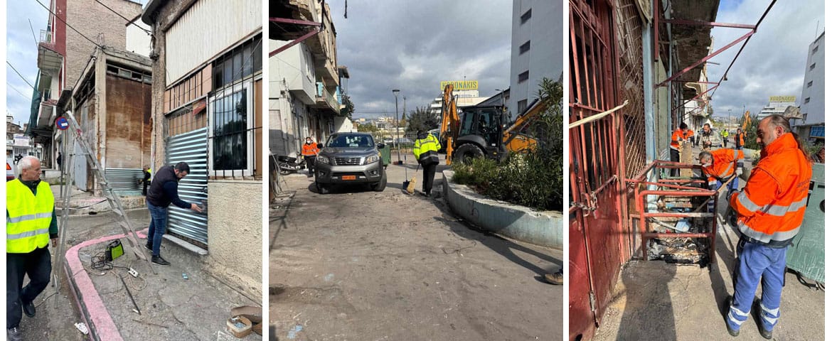 Συντονισμένη επιχείρηση στην περιοχή γύρω από τον Ιερό Ναό του Αγίου Διονυσίου
