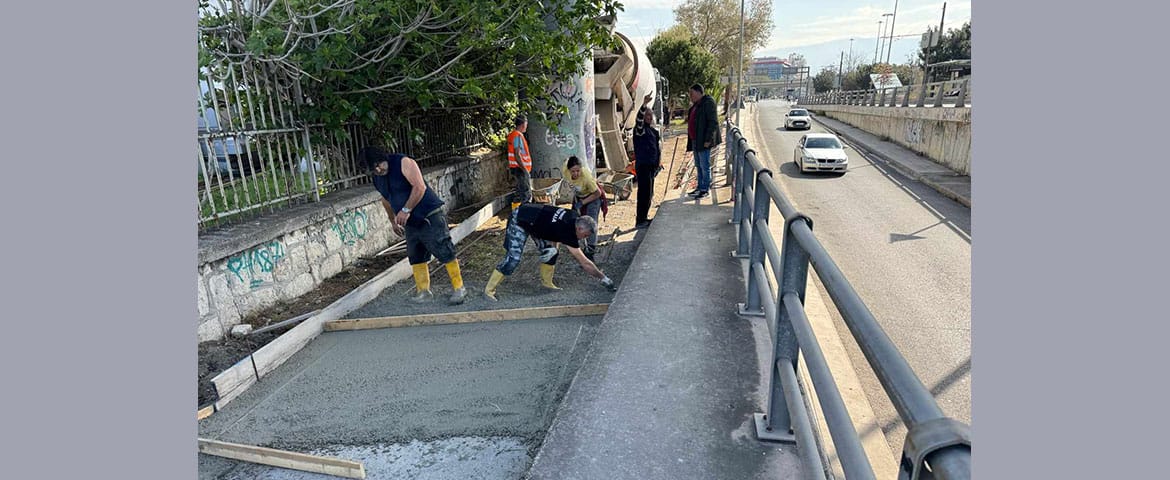 Αποκατάσταση της οδού Ζαΐμη στο Νέο Φάληρο από τον Δήμο Πειραιά