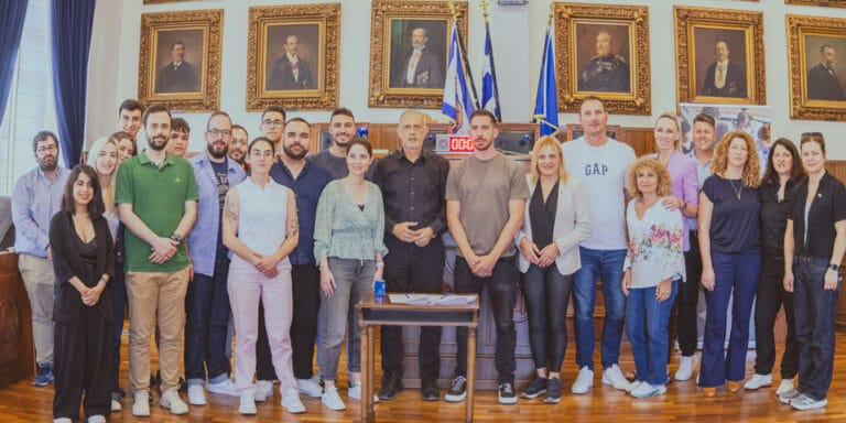 Σύμφωνο συνεργασίας Δημοτικού Συμβουλίου Νέων Πειραιά και Συλλόγου Ελλήνων Ολυμπιονικών