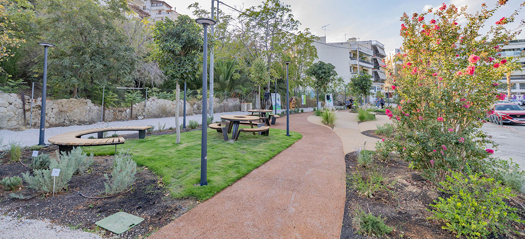 Πρότυπο «πάρκο τσέπης» euPOLIS από τον Δήμο Πειραιά στο Μικρολίμανο