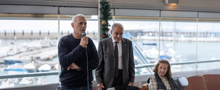 Ο Δήμαρχος Πειραιά Γιάννης Μώραλης στην εκδήλωση για τα 140 χρόνια του Ομίλου Ερετών