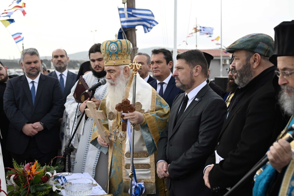 Στο Πέραμα γιόρτασε τα Θεοφάνεια ο Περιφερειάρχης Αττικής