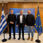 Συνάντηση εργασίας του Δημάρχου Πειραιά Γιάννη Μώραλη με τον Αναπληρωτή Υπουργό Αθλητισμού Γιάννη Βρούτση