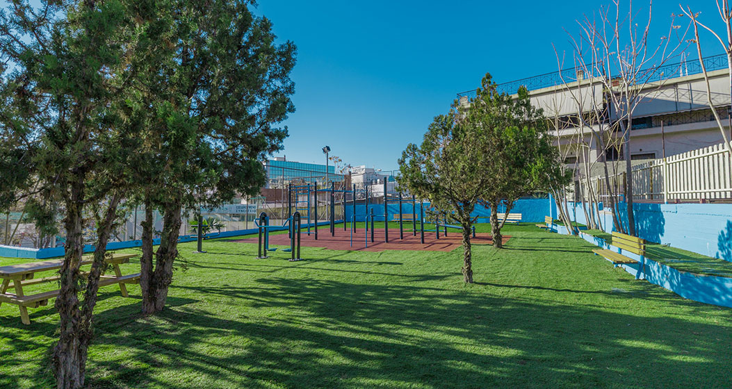 Νέος σύγχρονος χώρος υπαίθριας άθλησης στο πάρκο Δηλαβέρη από τον Δήμο Πειραιά