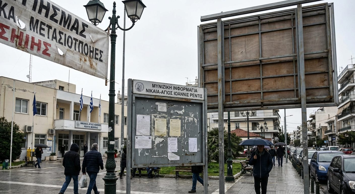 Νέα Διαφήμιση σε Κοινόχρηστους Χώρους: Ο Δήμος Νίκαιας-Αγ. Ι. Ρέντη Προκηρύσσει Δημοπρασία