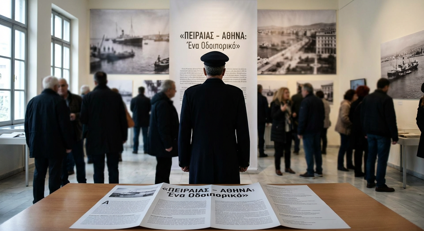 Μώραλης στην έκθεση «Πειραιάς – Αθήνα: Ένα Οδοιπορικό» στη Δημοτική Πινακοθήκη