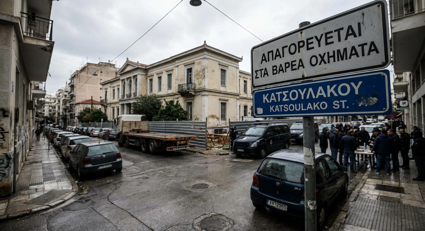 Απαγόρευση βαρέων οχημάτων στην Κατσουλάκου: Συζήτηση και κρίσιμη απόφαση