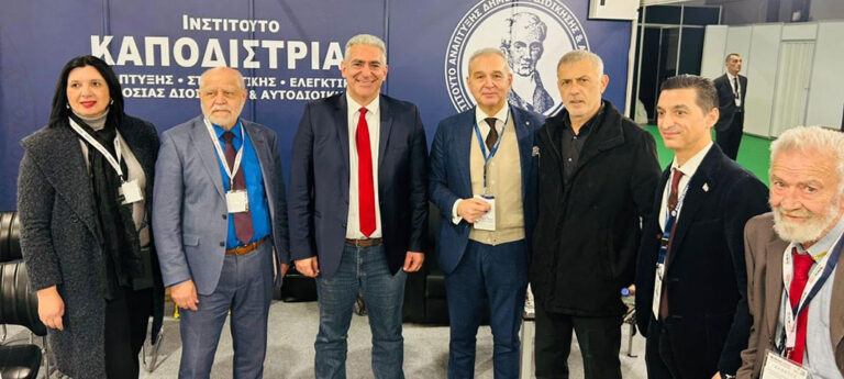 Ο Δήμαρχος Πειραιά Γιάννης Μώραλης στην 8η διεθνή έκθεση Verde.Tec