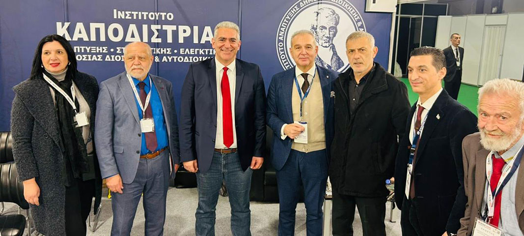 Ο Δήμαρχος Πειραιά Γιάννης Μώραλης στην 8η διεθνή έκθεση Verde.Tec