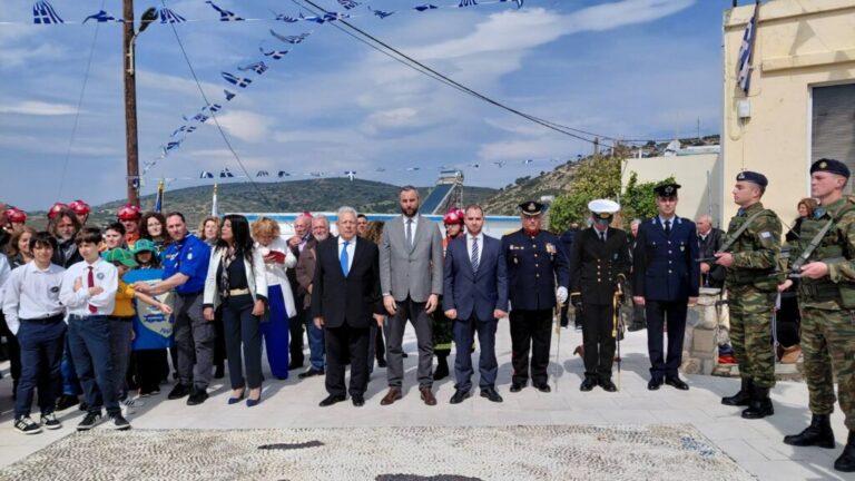 Βριλήσσια στο Αγαθονήσι: Συμβολική Παρέλαση 25ης Μαρτίου Ενώνει Αθήνα & Αιγαίο