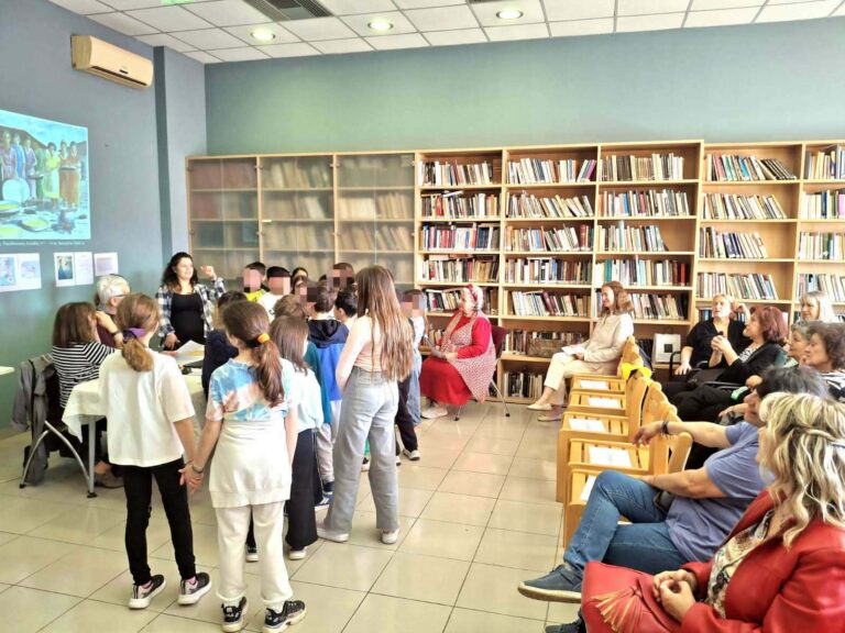 Το 15ο Δημοτικό Σχολείο στη Δημοτική Βιβλιοθήκη για την Παγκόσμια Ημέρα Γης