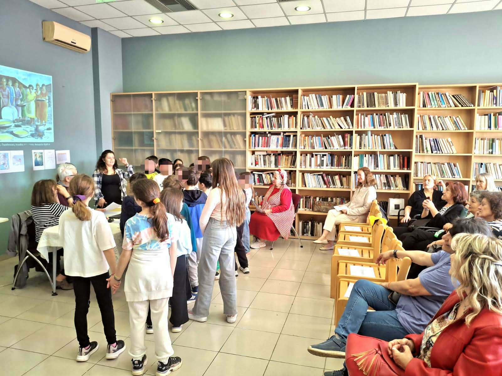 Το 15ο Δημοτικό Σχολείο στη Δημοτική Βιβλιοθήκη για την Παγκόσμια Ημέρα Γης