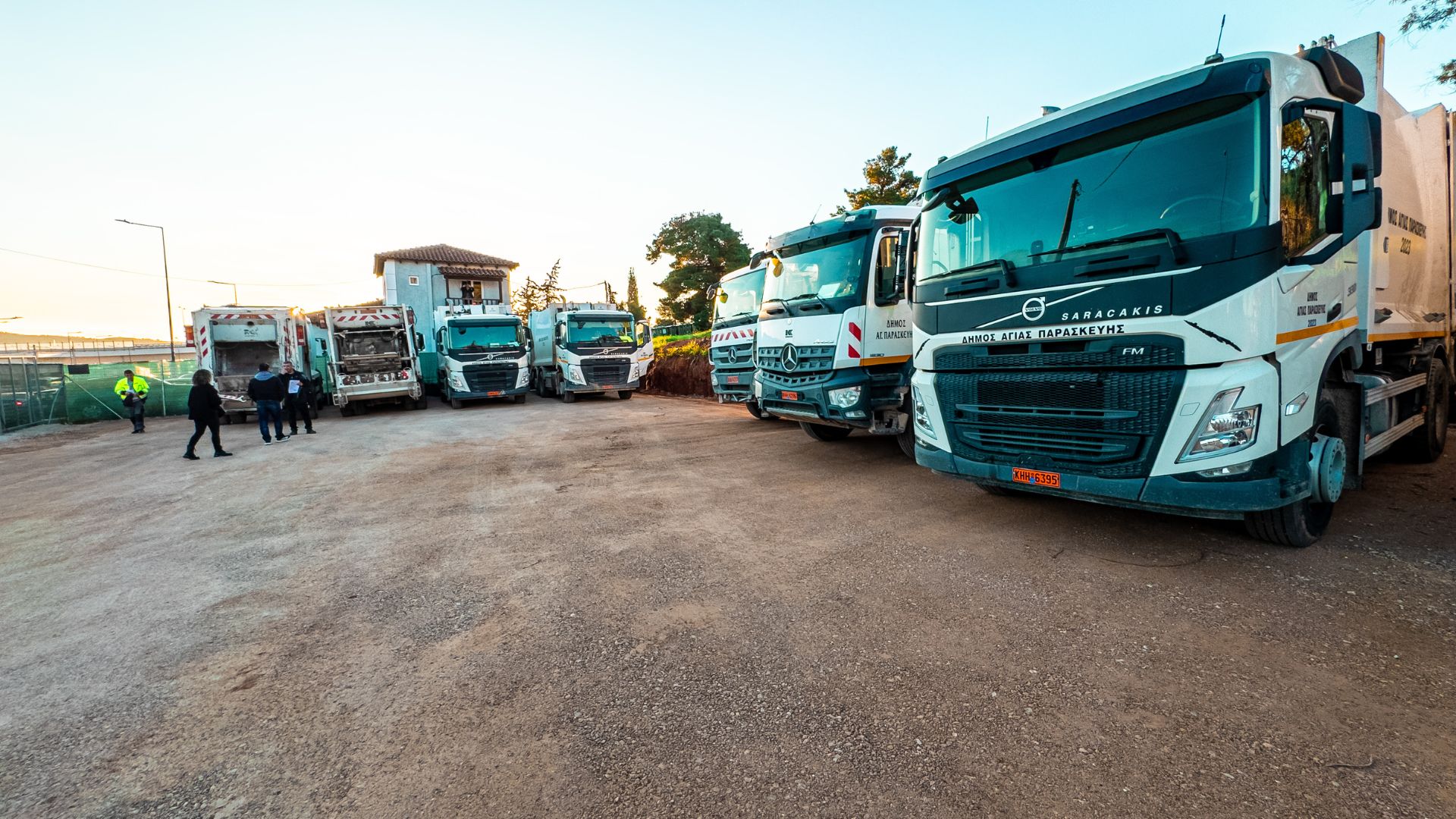 Αγία Παρασκευή: Νέο, σύγχρονο αμαξοστάσιο ενισχύει την καθαριότητα και την εξυπηρέτηση