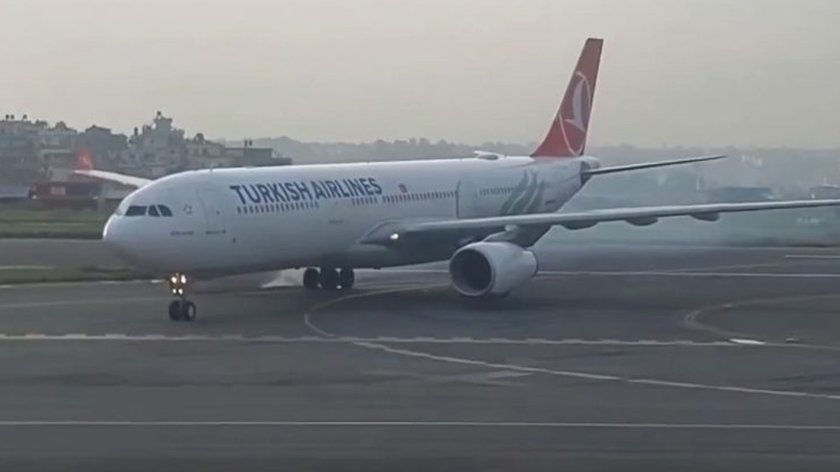 Νεπάλ: Φωτιά ξέσπασε σε αεροσκάφος της Turkish Airlines μετά την προσγείωση