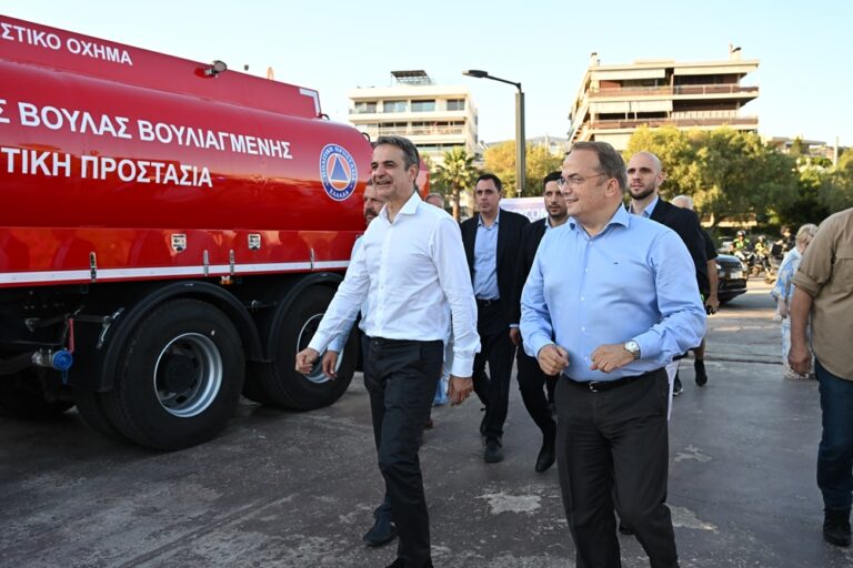 Μητσοτάκης στο Δήμο 3Β: Έμφαση σε αντιπλημμυρικά έργα και πολιτική προστασία
