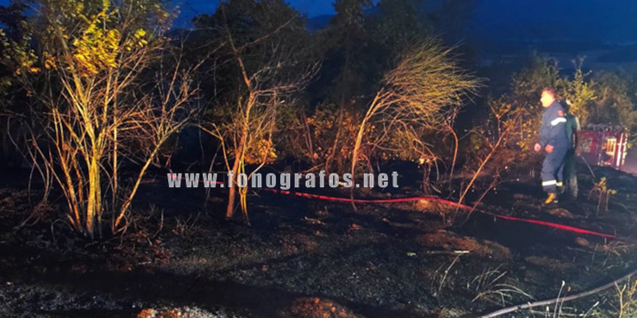 Φωτιά απειλεί βενζινάδικο στα Καμένα Βούρλα: Συναγερμός στην περιοχή