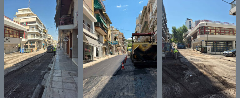 Ο Δήμος Πειραιά αναβαθμίζει την Καραολή & Δημητρίου Σε εξέλιξη εκτεταμένη ασφαλτόστρωση σε μία από τις κεντρικότερες οδικές αρτηρίες της Β΄ Δημοτικής Κοινότητας