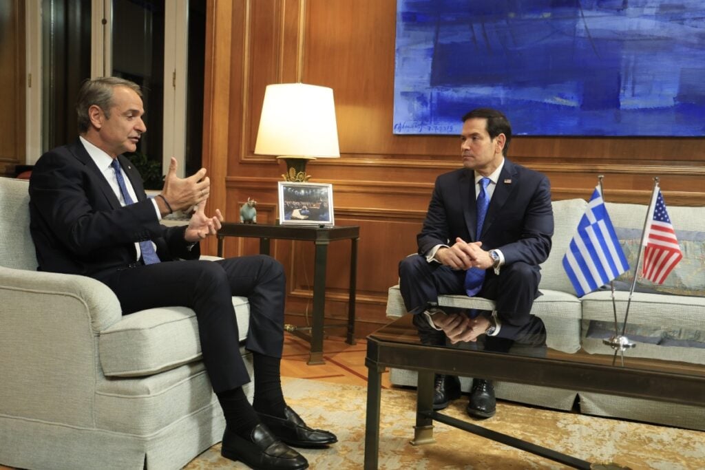 Μητσοτάκης στον Ρούμπιο: Ελλάδα – Στρατηγική Γέφυρα Ευρώπης, ΗΠΑ & Μ. Ανατολής