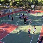 Πραγματοποιήθηκαν τα εγκαίνια του γηπέδου μπάσκετ στην Αγία Αναστασία