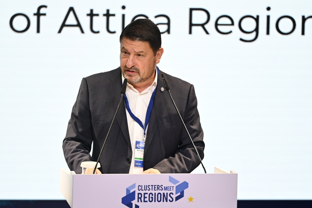 Νίκος Χαρδαλιάς από το Clusters Meet Regions: «Μετατρέπουμε τη γνώση, την καινοτομία και την επιχειρηματική δυναμική της Αττικής σε επενδύσεις και ποιοτικές θέσεις εργασίας»