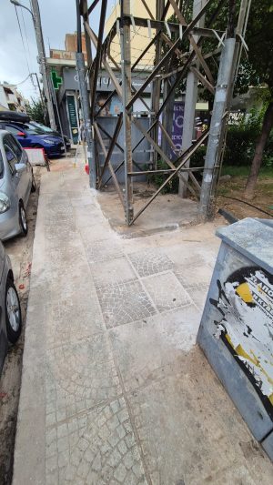 Είχε άμεσο αποτέλεσμα η αντίδραση του Δήμου. Αποκαταστάθηκε άμεσα το εργοτάξιο του ΔΕΔΔΗΕ