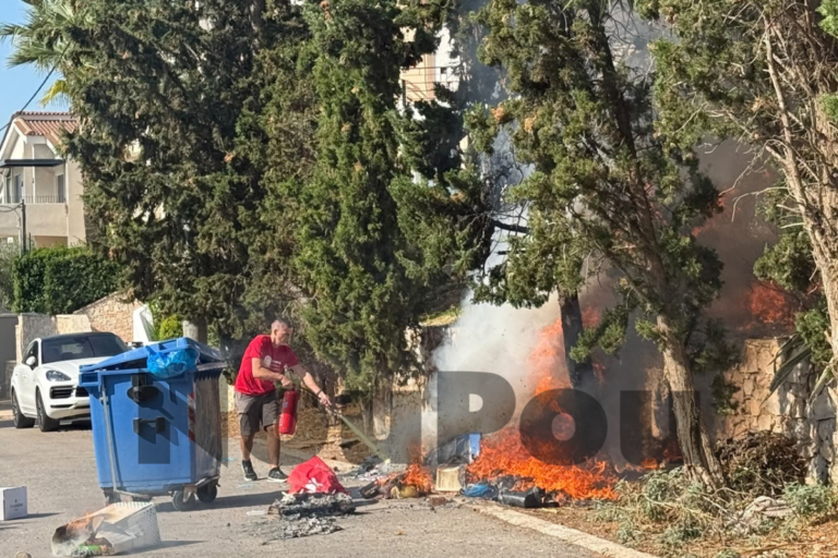Φωτιά στο Πανόραμα Βούλας: Άμεση Πυροσβεστική Δράση Απέτρεψε Επέκταση