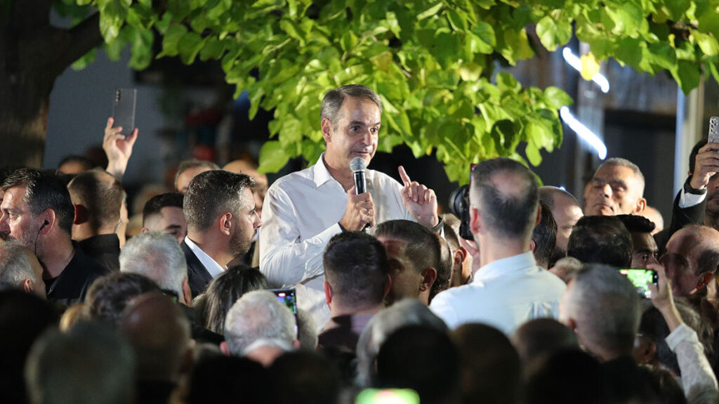 Μητσοτάκης στα Βριλήσσια: Μήνυμα αυτοδυναμίας και έμφαση στην πολιτική σταθερότητα