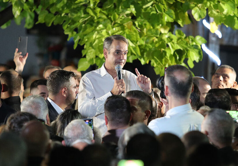 Μητσοτάκης στα Βριλήσσια: Μήνυμα αυτοδυναμίας και έμφαση στην πολιτική σταθερότητα