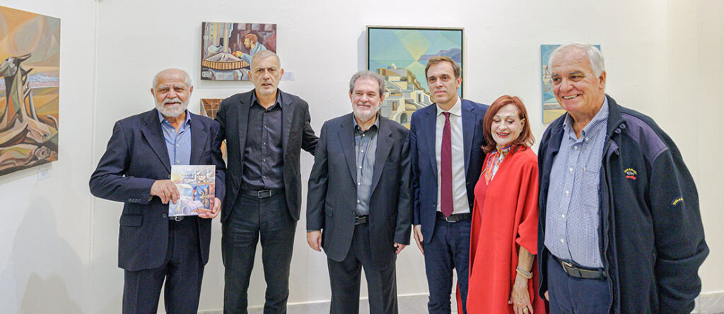 «Χνάρια, μορφές κι απόηχοι» Ένα ξεχωριστό εικαστικό ταξίδι στη θάλασσα και τις μνήμες του Πειραιά στα εγκαίνια της έκθεσης του Γιάννη Μίχα στη Δημοτική Πινακοθήκη Πειραιά